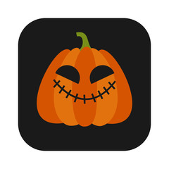 Halloween pumpkin icon