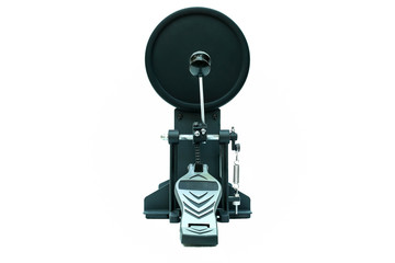 Clipping path of the electric drum pedal isolated