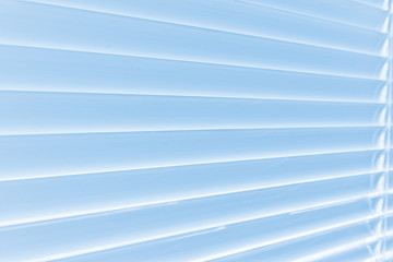 Fototapeta premium Metal Blinds with drawstring.