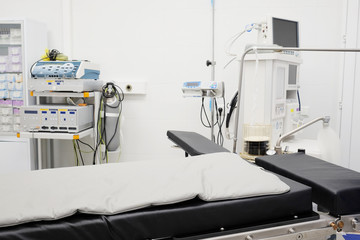Interior of an operation room
