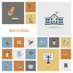 School and Education Icons