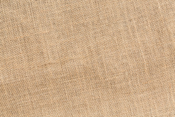 Natural sack texture brown canvas fabric design