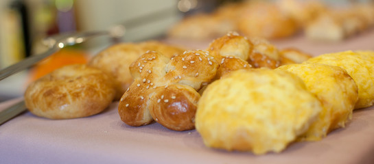 Buffet - a series of restaurant food photo images