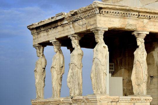 Caryatides at Acropolis of Athens