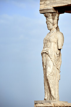 Caryatid at Acropolis of Athens