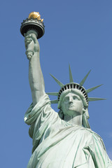 Fototapeta na wymiar Famous Statue of Liberty