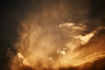 Papier Peint photo autocollant Ciel Ciel d& 39 orage