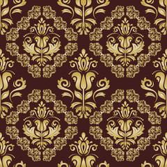Damask Seamless Vector Pattern