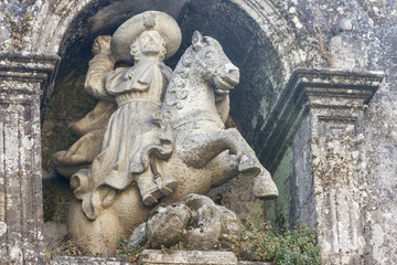 Equestrian statue of Santiago