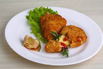 Fried cheese