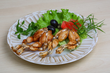 Roasted Frog legs