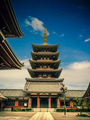 Senjoji Temple at Asakusa, Tokyo Japan