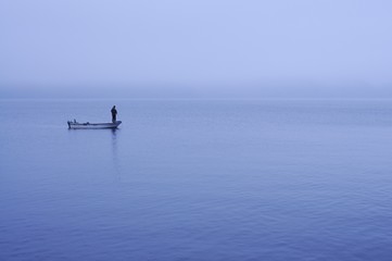 Naklejka premium 釣り人