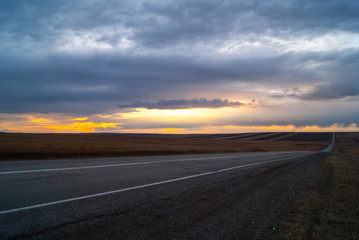 Дорога в закат