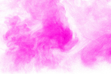 Abstract  powder cloud