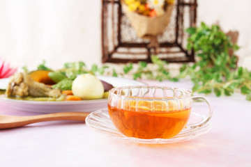 グリーンカレーと紅茶