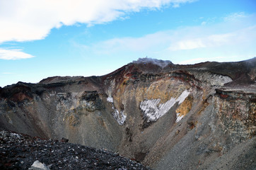 crater of Mt. Fuji
