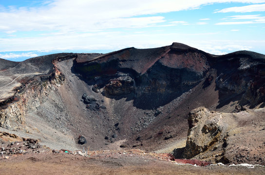 crater of Mt. Fuji
