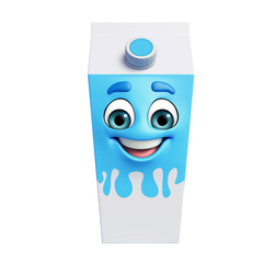 Cartoon character of red chili fruit