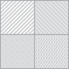 Monochrome seamless pattern