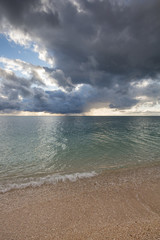 Maltempo nel mare adriatico