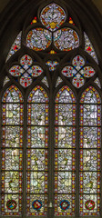 stained-glass window
