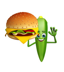 Cartoon character of ladyfinger