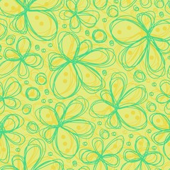 Seamless flower pattern