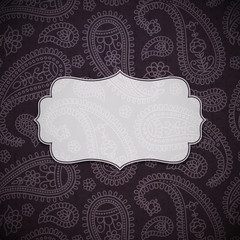 Frame in the Indian style