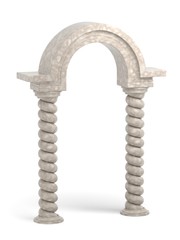 Twisted Columns Arc