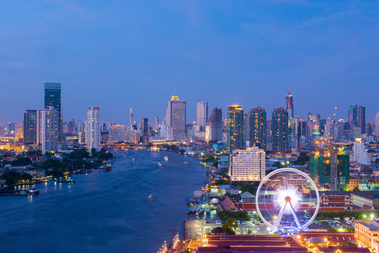 Bangkok Asiatique, It's most popular night travel place.