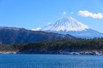 Mt.Fuji and Lake Saiko