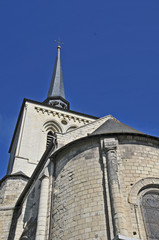 Fototapeta na wymiar Saumur, La chiesa di Saint Pierre, Loira