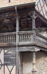 Fototapeta premium historic balcony