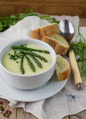 Asparagus soup