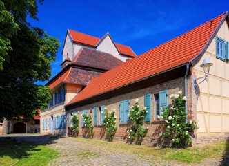 Thale Kloster Wendhusen - Thale Wendhusen abbey 02 - obrazy, fototapety, plakaty