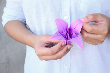 Origami Lilac