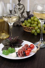 Appetizer of Salami