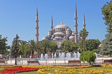 Sultan Ahmed Mosque in Istanbul, Turkey.