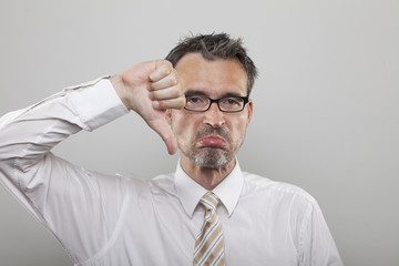 Disappointed accountant