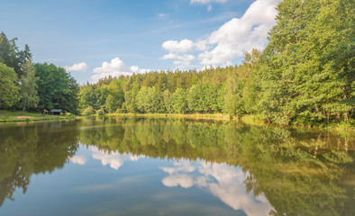 Blauteich bei Leubnitz i. Vogtland