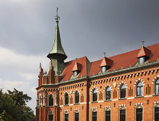 Fototapeta na wymiar Old building in Krakow. Poland 
