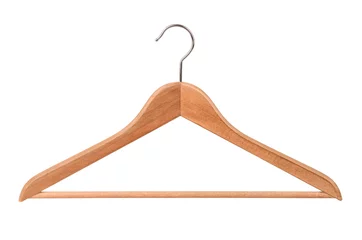 Fotobehang Clothes hanger © Coprid