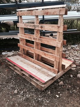 wooden cargo transportation stillage