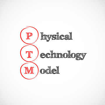 Acronym PTM as Physical Technology Model