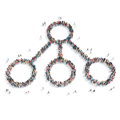 group  people  shape connection