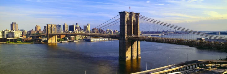 Fototapeten Brooklyn Bridge, Brooklyn View, New York © spiritofamerica