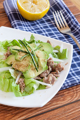 avocado and tuna fish salad