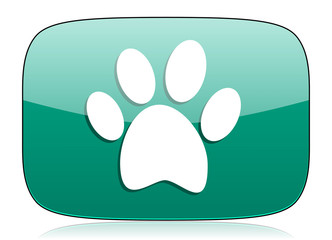 foot green icon