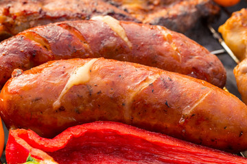     grilled sausage